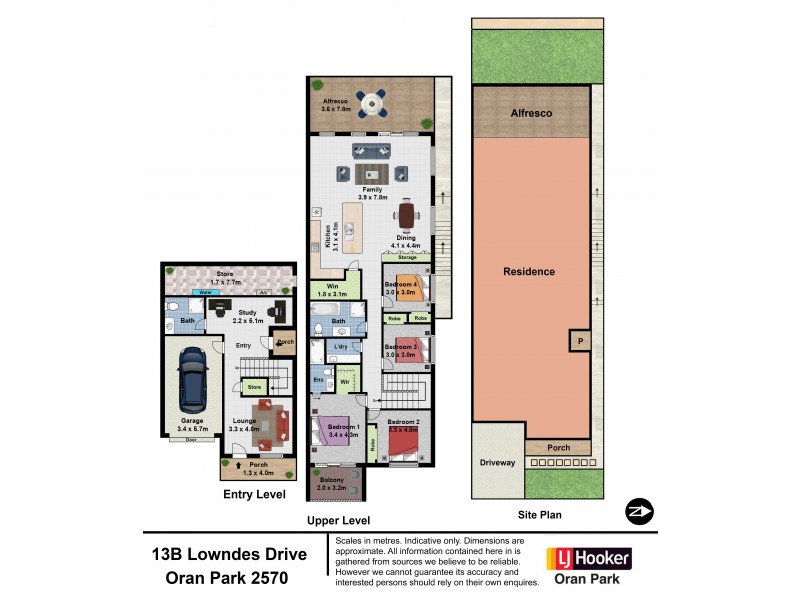 13B Lowndes Drive, Oran Park NSW 2570 Floorplan