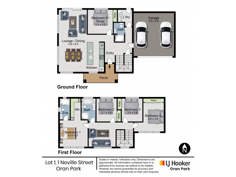 Lot 1/1 Neville Street, Oran Park NSW 2570 Floorplan