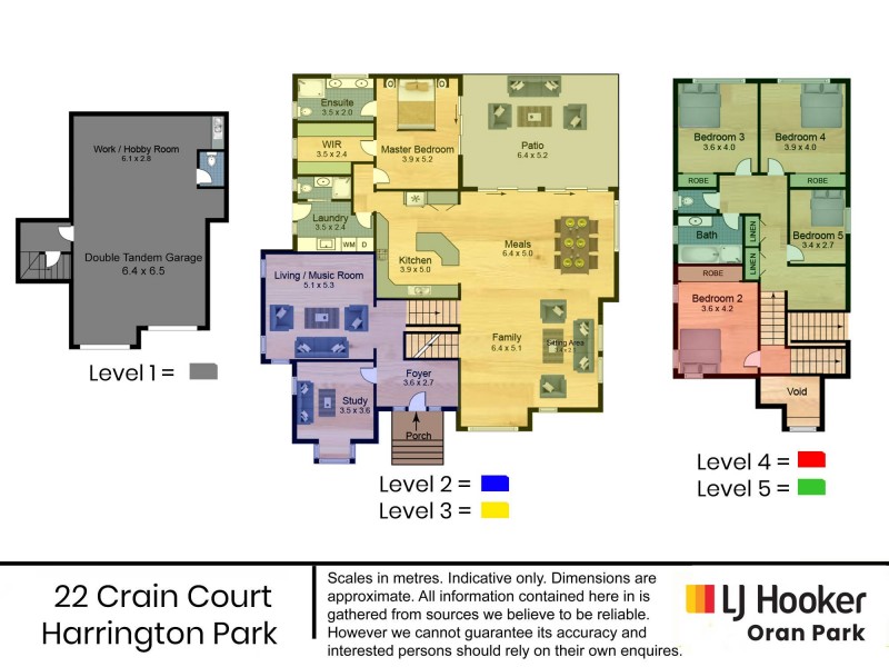 22 Crain Court, Harrington Park NSW 2567 Floorplan