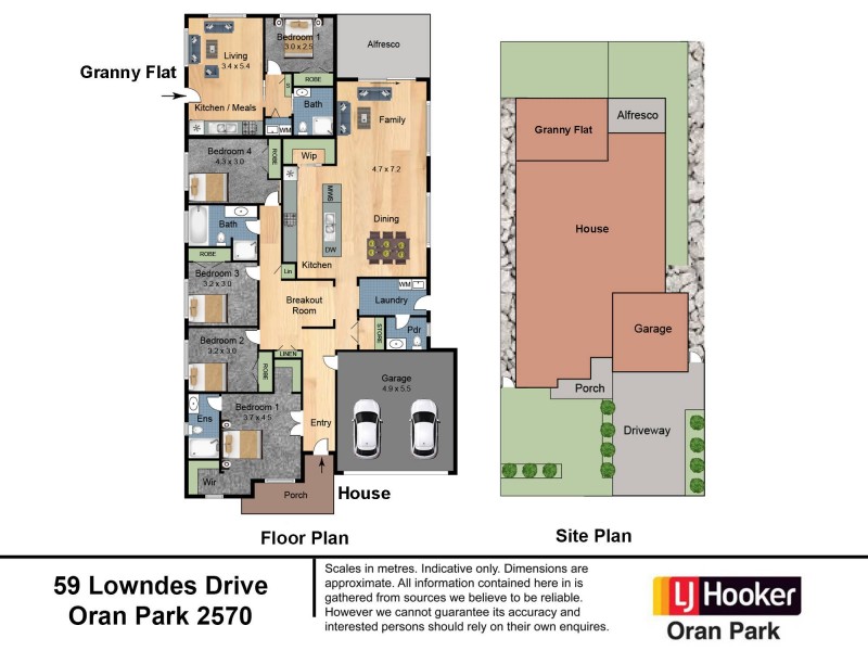 59 Lowndes Drive, Oran Park NSW 2570 Floorplan