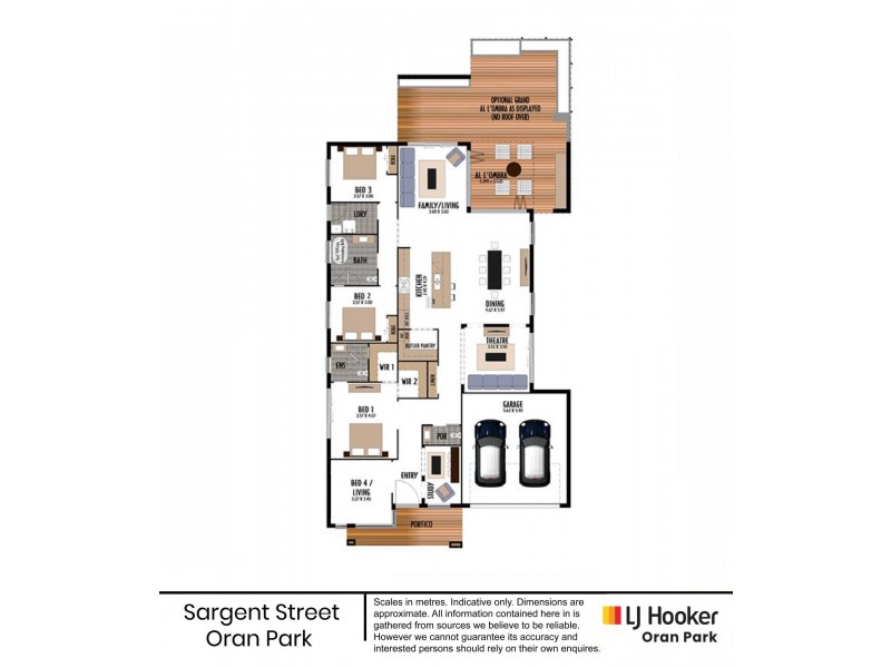 7 Sargent Street, Oran Park NSW 2570 Floorplan