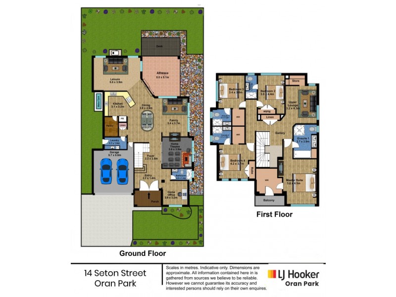 14 Seton Street, Oran Park NSW 2570 Floorplan