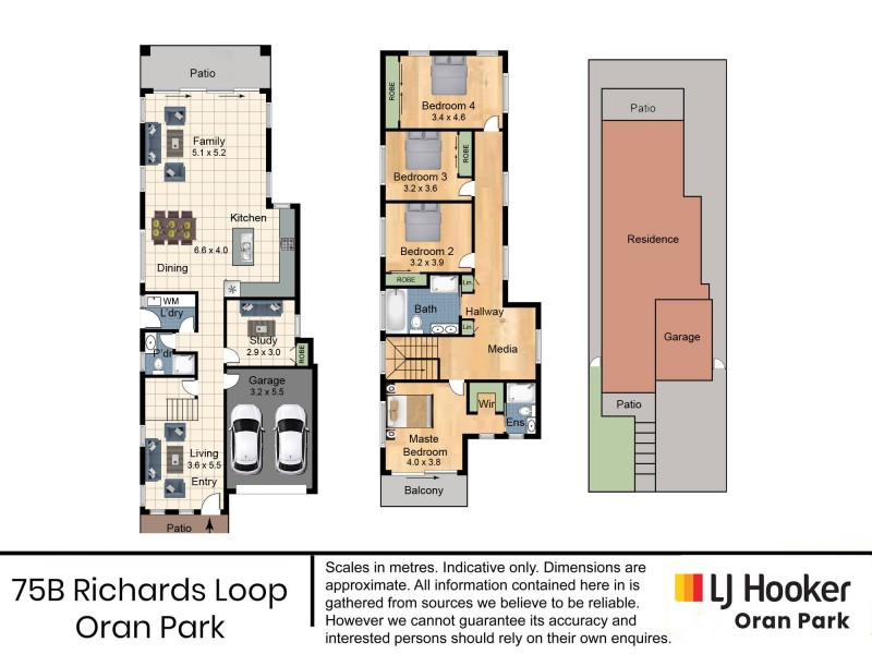 75B Richards Loop, Oran Park NSW 2570 Floorplan