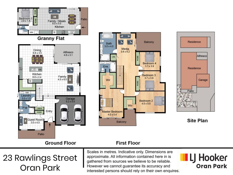 23 Rawlings Street, Oran Park NSW 2570 Floorplan