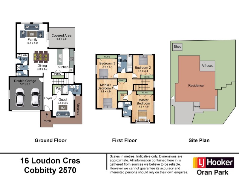 16 Loudon Crescent, Cobbitty NSW 2570 Floorplan