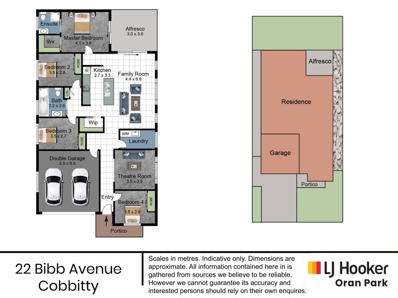 22 Bibb Avenue, Cobbitty NSW 2570 Floorplan