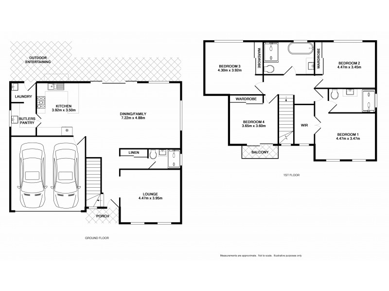 1 Caledonia Cres, Catherine Field NSW 2557 Floorplan