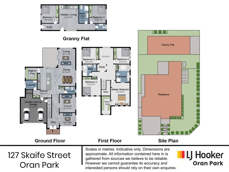 127 Skaife Street, Oran Park NSW 2570 Floorplan