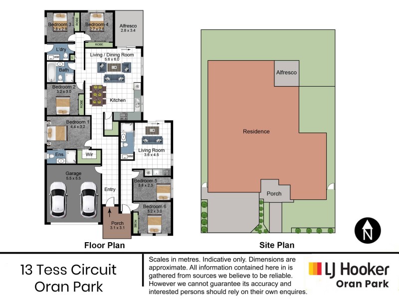 13 Tess Circuit, Oran Park NSW 2570 Floorplan