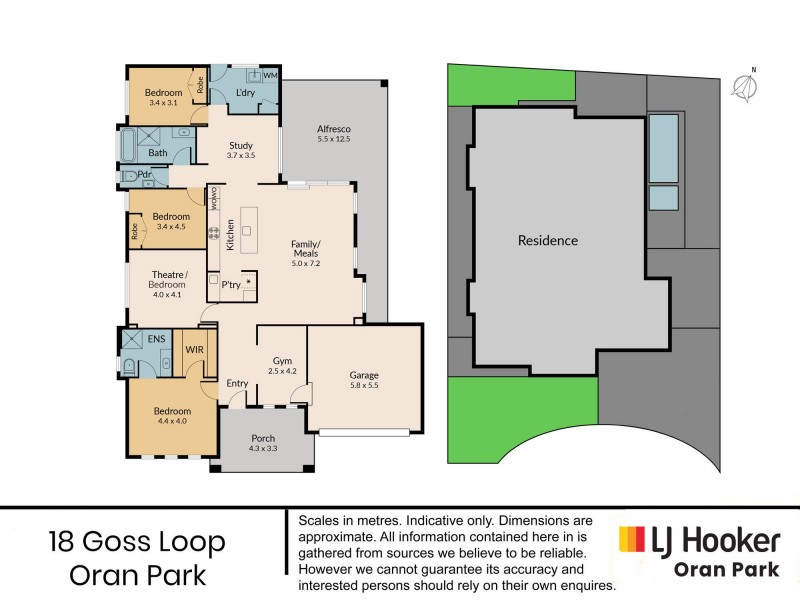 18 Goss Loop, Oran Park NSW 2570 Floorplan