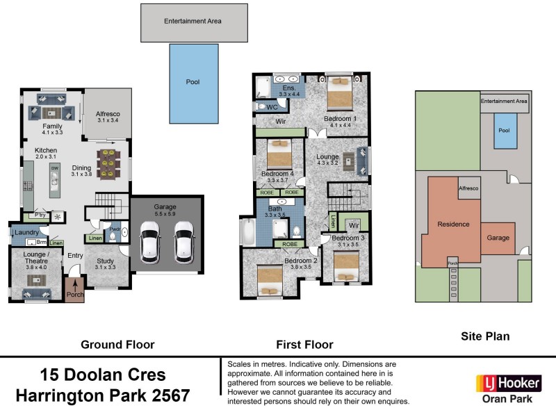 15 Doolan Crescent, Harrington Park NSW 2567 Floorplan