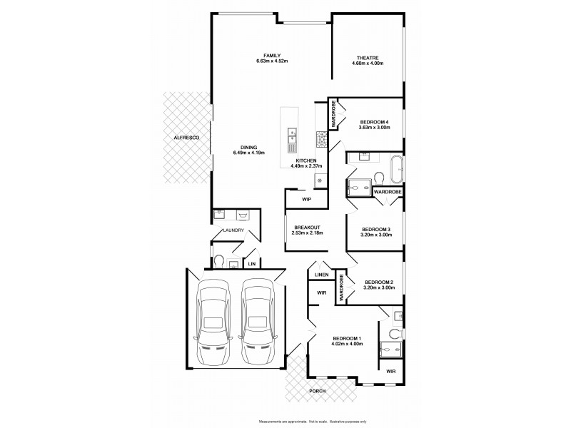 9 Dowson Street, Oran Park NSW 2570 Floorplan