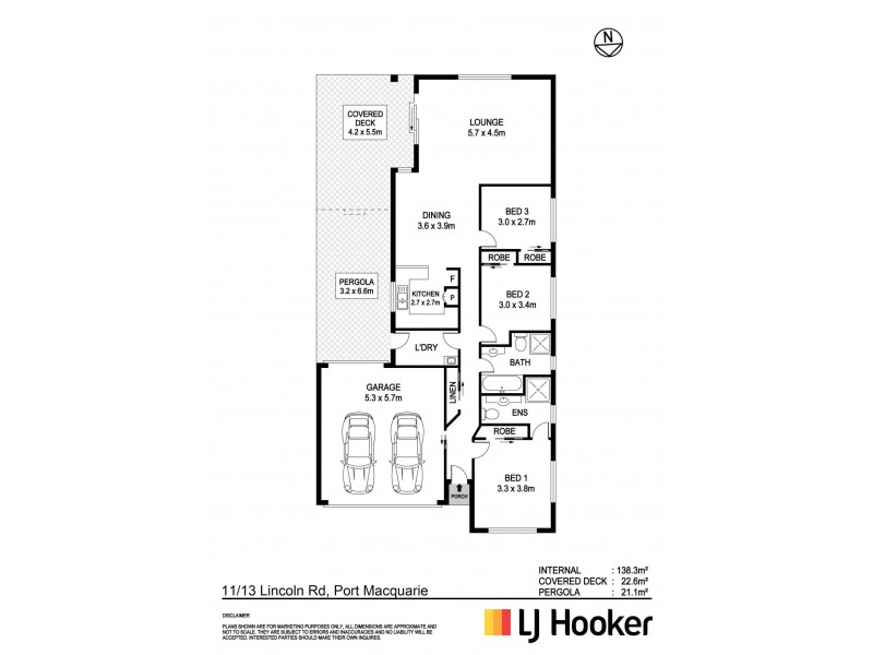 11/13 Lincoln Road, Port Macquarie NSW 2444 Floorplan