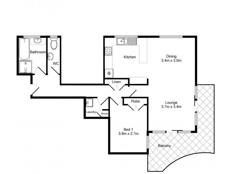 16/18 Lord Street, Port Macquarie NSW 2444 Floorplan