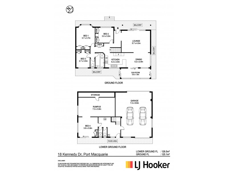 18 Kennedy Drive, Port Macquarie NSW 2444 Floorplan