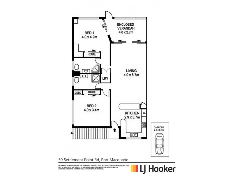 50 Settlement Point Road, Port Macquarie NSW 2444 Floorplan