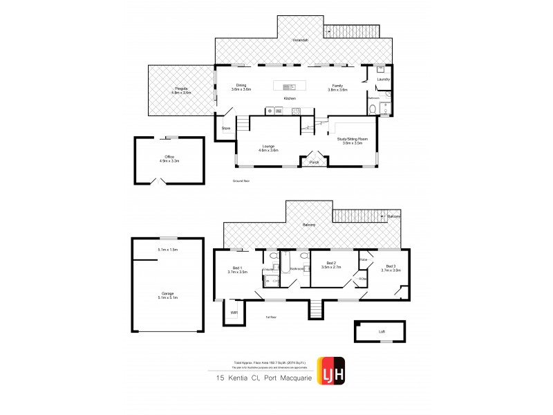 15 Kentia Close, Port Macquarie NSW 2444 Floorplan