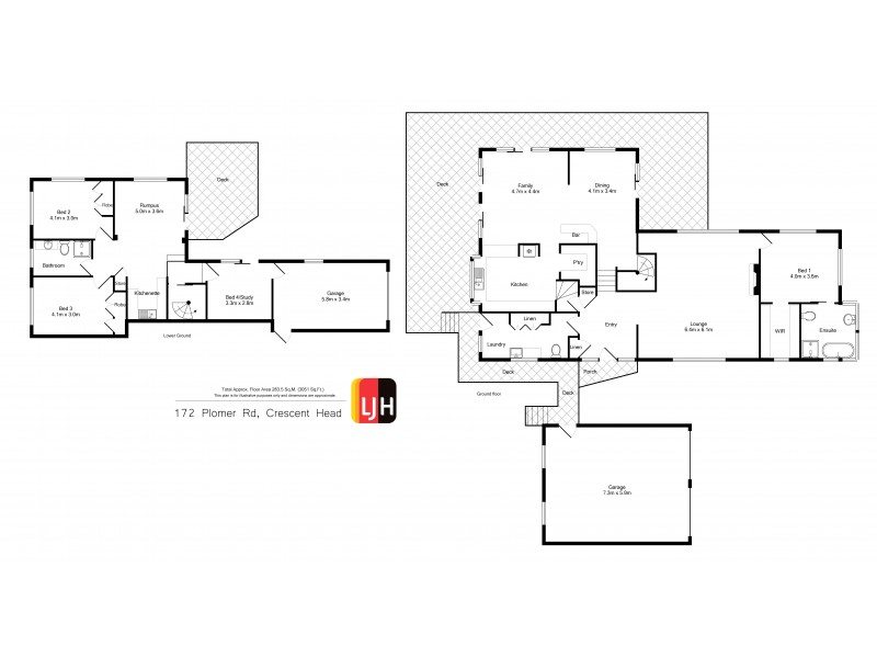 172 Point Plomer Road, Crescent Head NSW 2440 Floorplan
