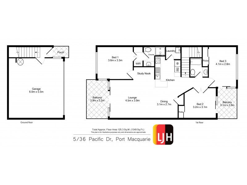 5/36 Pacific Drive, Port Macquarie NSW 2444 Floorplan