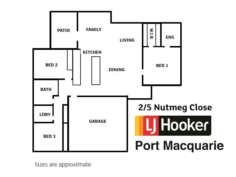 5B Nutmeg Close, Wauchope NSW 2446 Floorplan