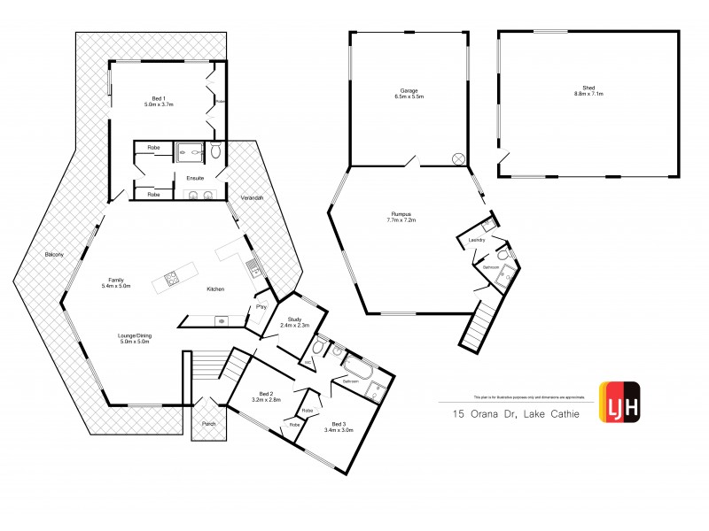 15 Orana Drive, Lake Cathie NSW 2445 Floorplan