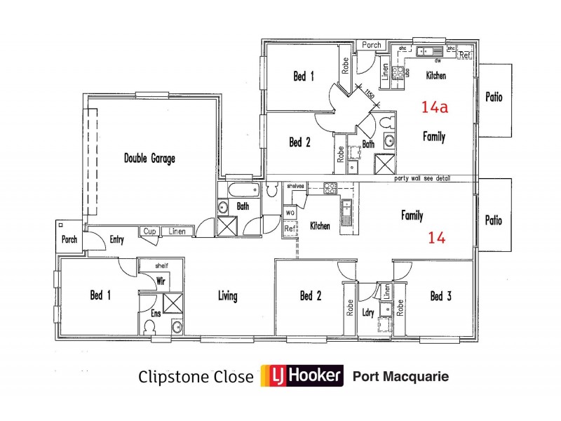 14 Clipstone Close, Port Macquarie NSW 2444 Floorplan
