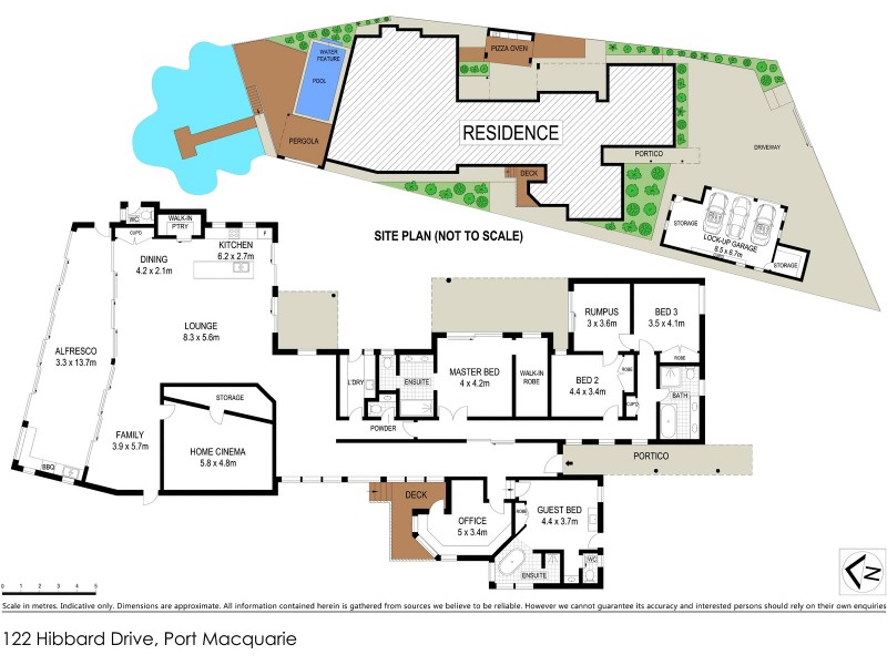 122 Hibbard Drive, Port Macquarie NSW 2444 Floorplan