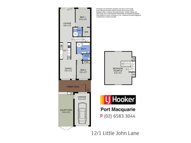 12/1 Little John Lane, Port Macquarie NSW 2444 Floorplan