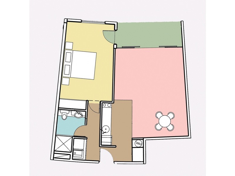 404/40 William Street, Port Macquarie NSW 2444 Floorplan