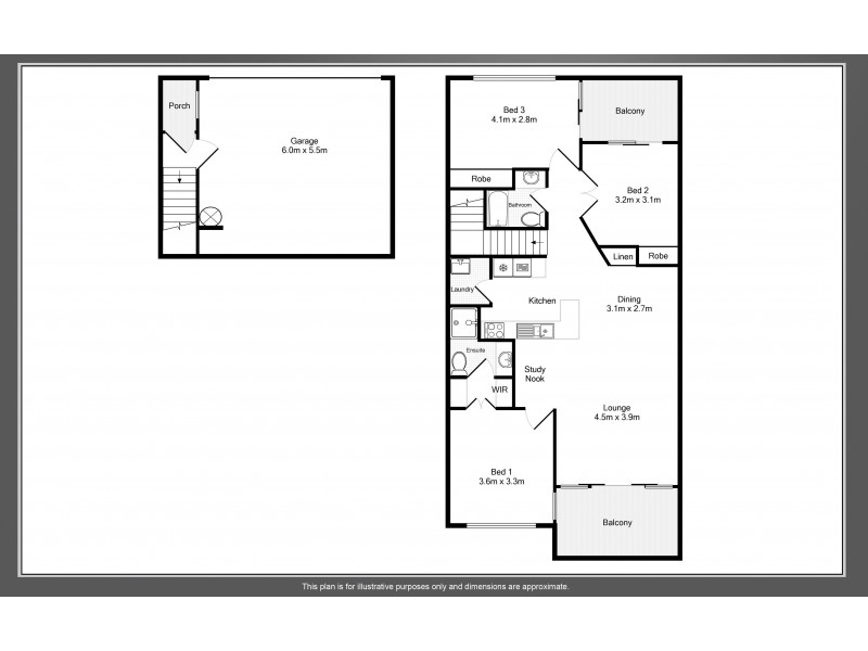 3/36 Pacific Drive, Port Macquarie NSW 2444 Floorplan