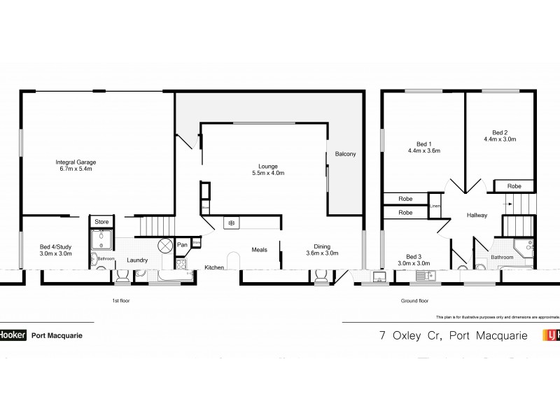 7 Oxley Crescent, Port Macquarie NSW 2444 Floorplan