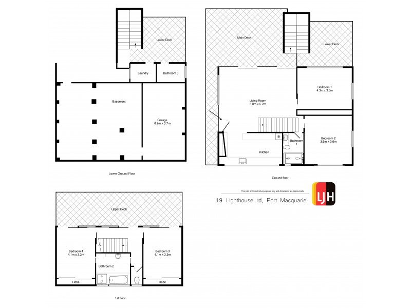 19 Lighthouse Road, Port Macquarie NSW 2444 Floorplan