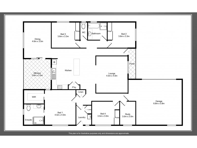34A Currawong Drive, Port Macquarie NSW 2444 Floorplan