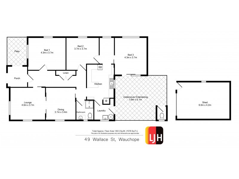 49 Wallace Street, Wauchope NSW 2446 Floorplan