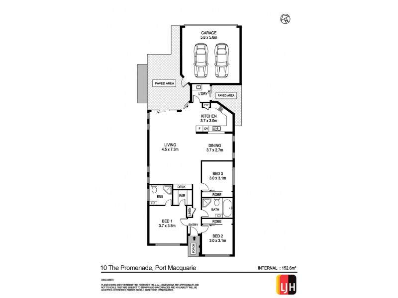 10 The Promenade, Port Macquarie NSW 2444 Floorplan
