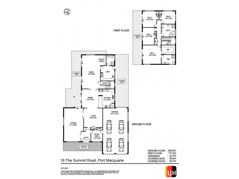 19 The Summit Road, Port Macquarie NSW 2444 Floorplan