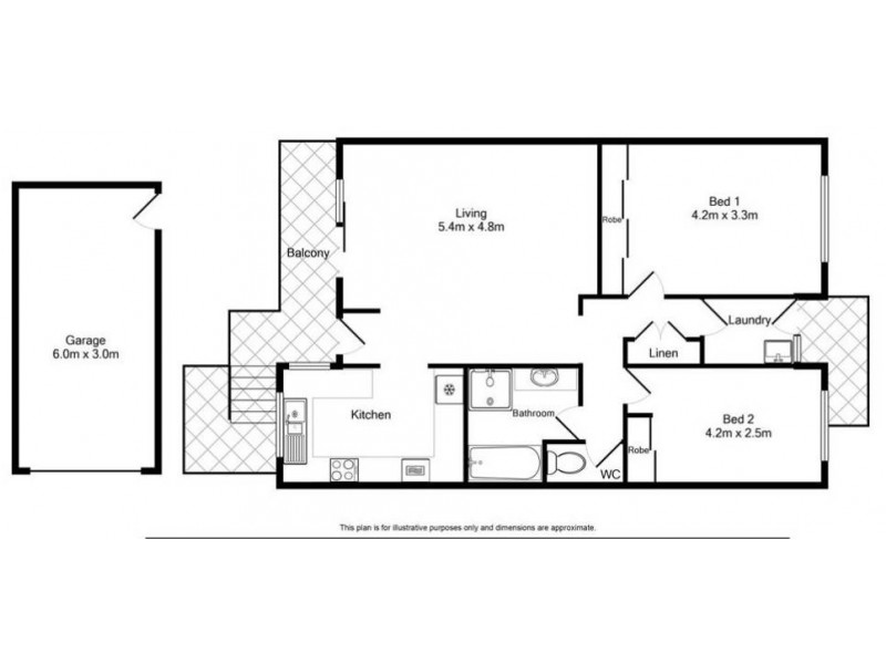 8/7 Cypress Avenue, Port Macquarie NSW 2444 Floorplan