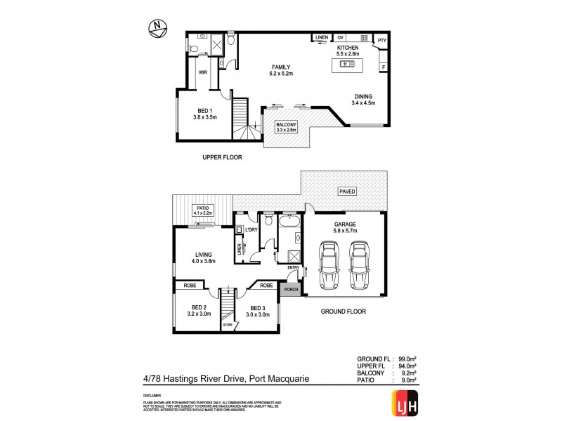 4/78 Hastings River Drive, Port Macquarie NSW 2444 Floorplan