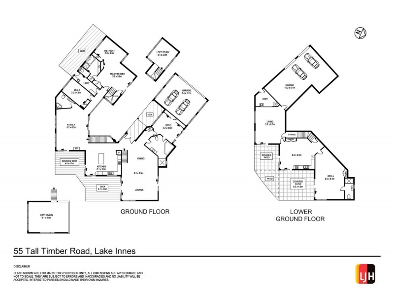 55 Tall Timber Road, Lake Innes NSW 2446 Floorplan