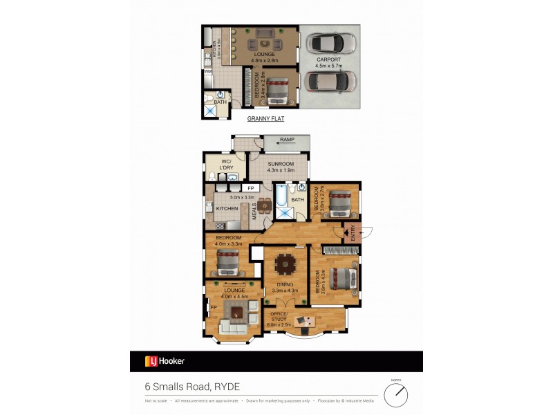 6 Smalls Road, Ryde NSW 2112 Floorplan