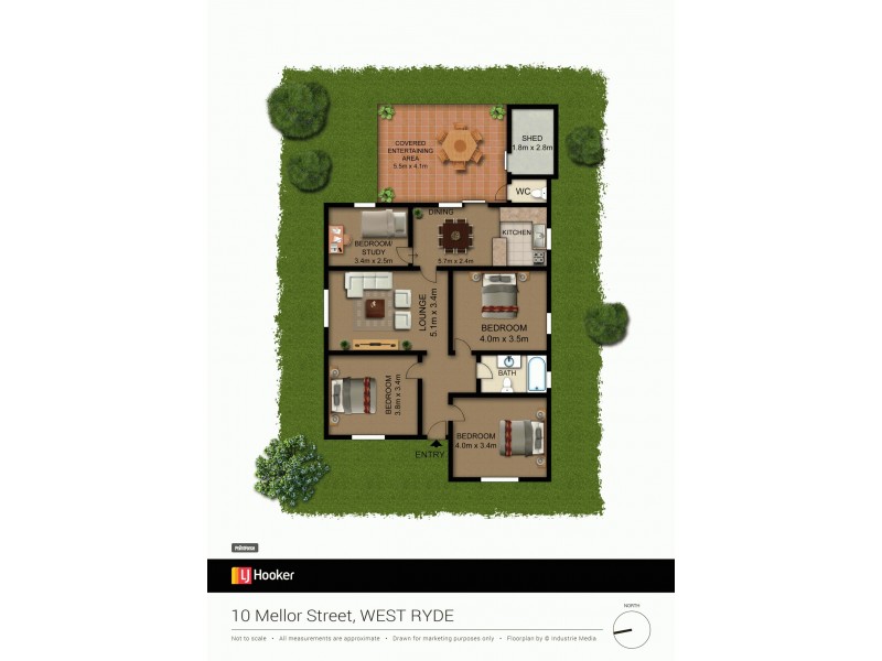 10 Mellor Street, West Ryde NSW 2114 Floorplan