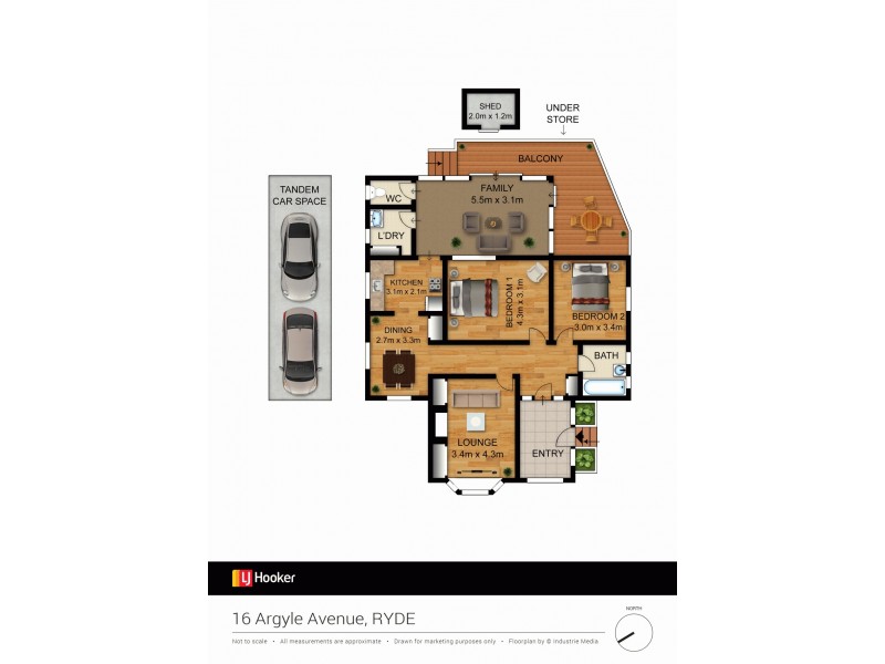 16 Argyle Avenue, Ryde NSW 2112 Floorplan