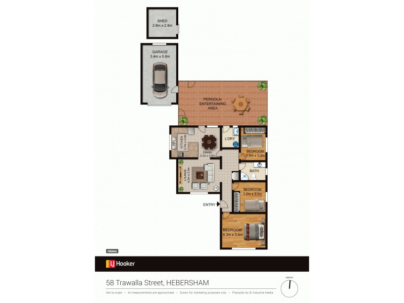 58 Trawalla Street, Hebersham NSW 2770 Floorplan
