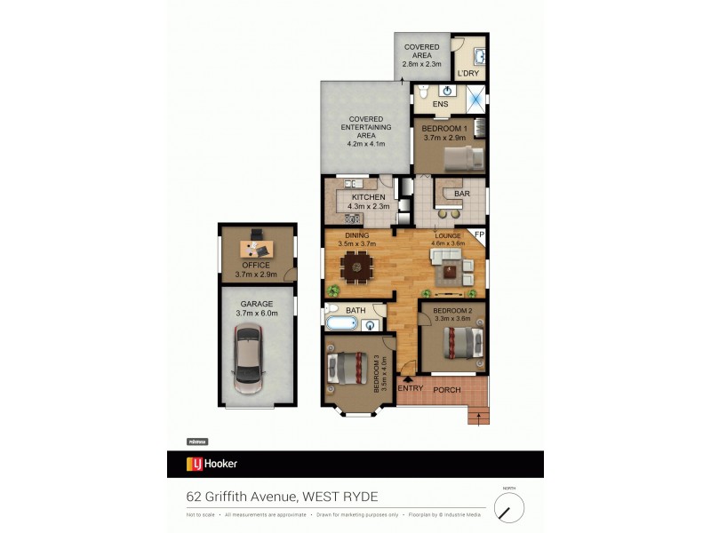 62 Griffiths Avenue, West Ryde NSW 2114 Floorplan