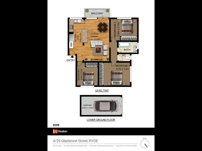 4/29 Gladstone Street, Ryde NSW 2112