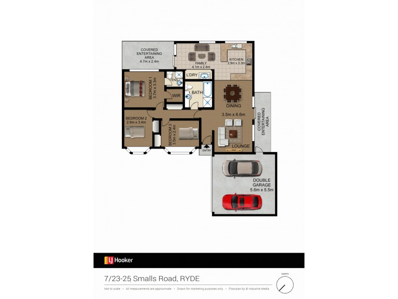 7/23-25 Smalls Road, Ryde NSW 2112 Floorplan