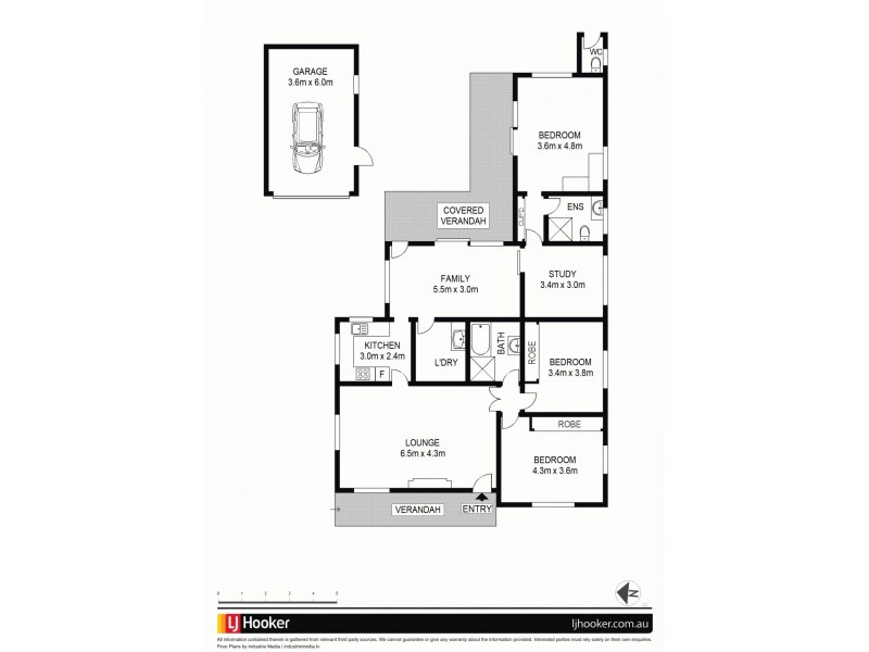 122 Darvall Road, West Ryde NSW 2114 Floorplan