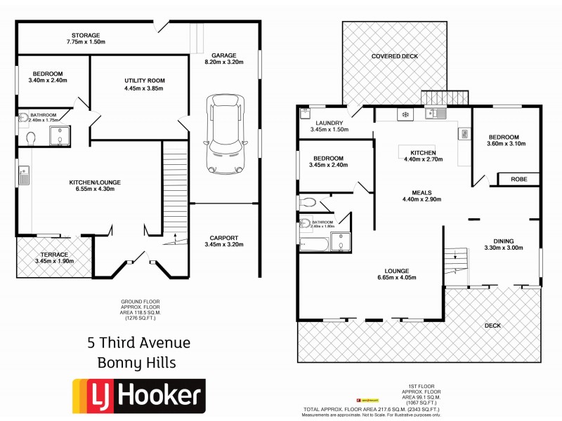 5 Third Avenue, Bonny Hills NSW 2445 Floorplan