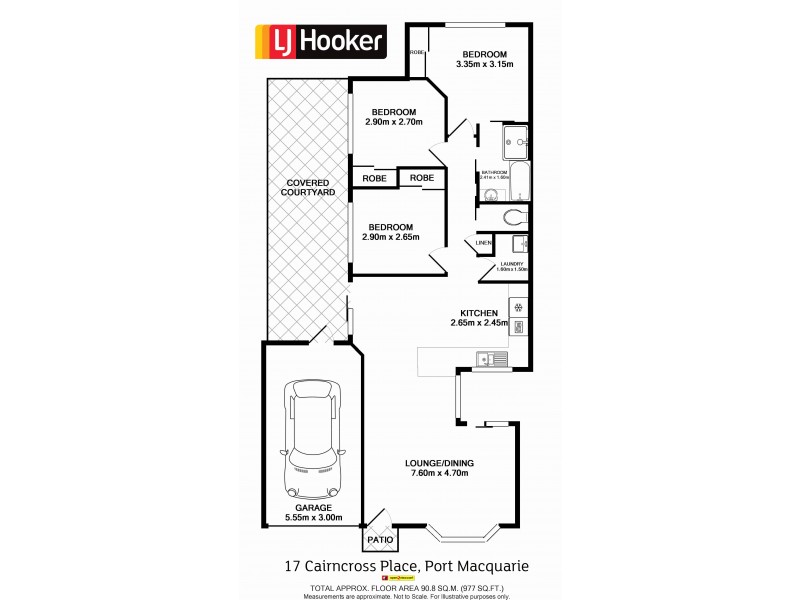 17 Cairncross Place, Port Macquarie NSW 2444 Floorplan