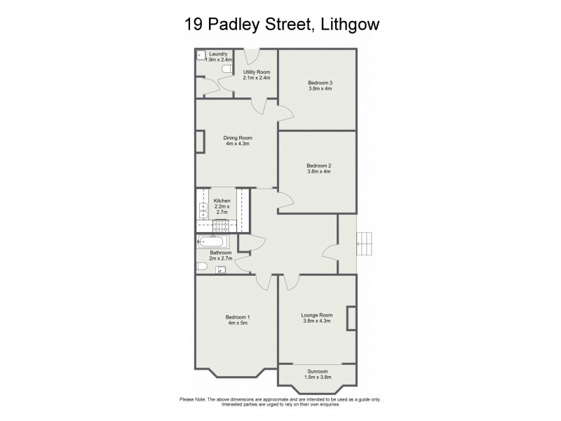 19 Padley Street, Lithgow NSW 2790 Floorplan